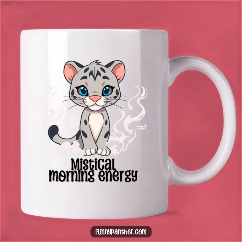 Funny Panther Mist Mug - Mysterious and Confident Humor for Your Coffee