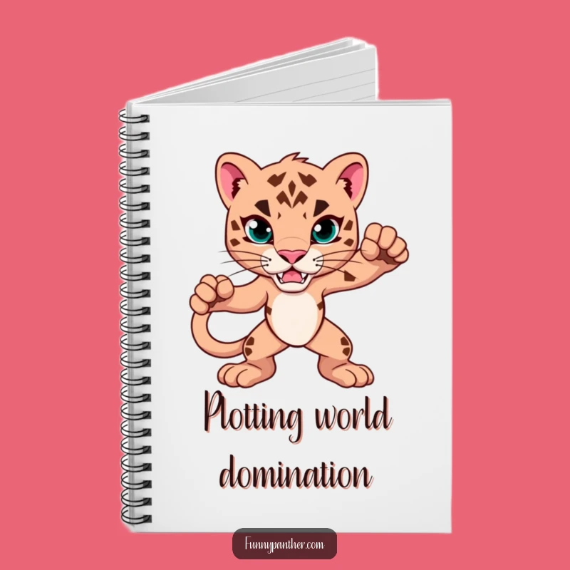 Funny Panther Alert Notebook A Journal Gift for Ideas